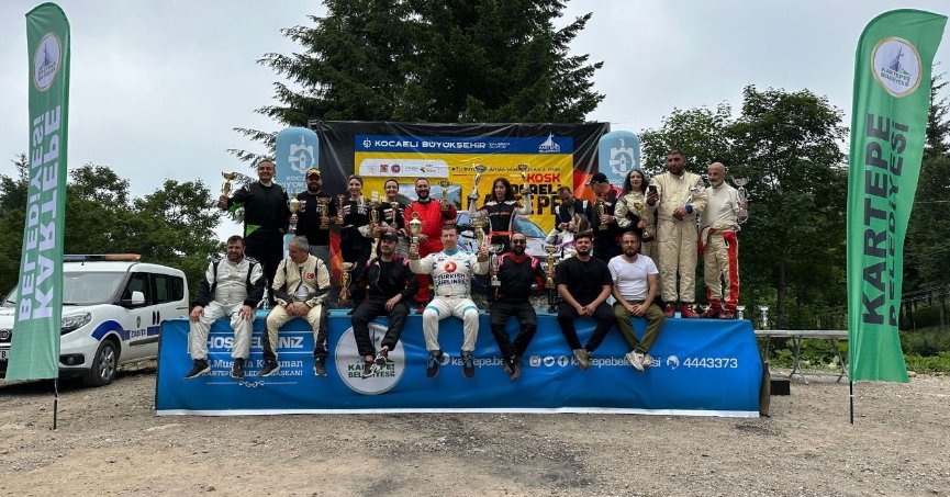 Kartepe yarışları nefesleri kesti