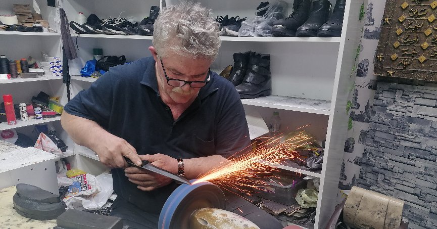 Bıçak bileme işinde  yoğunluk yaşandı