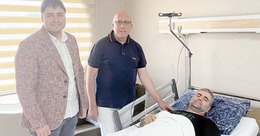 Engin Koyun’dan geçmiş olsun ziyareti