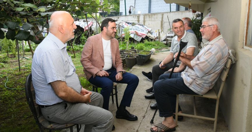 Özlü’den hasta ve yaşlılara moral ziyareti 