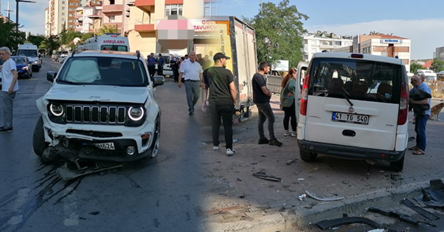 SUV tipi araç, çarpıştığı aracın üstünden atladı: 1 yaralı