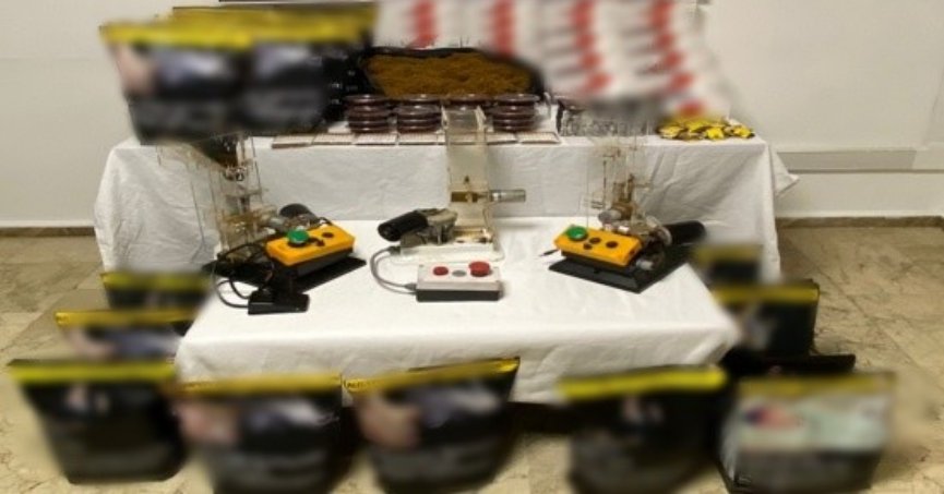 Çok sayıda kaçak malzeme ele geçirildi