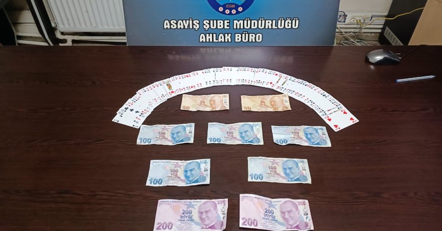 Kumar oynayan 7 kişiye para cezası verildi