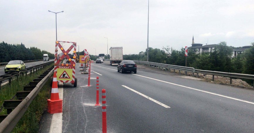 TEM’de stadyum yolu  için çalışmalar başladı