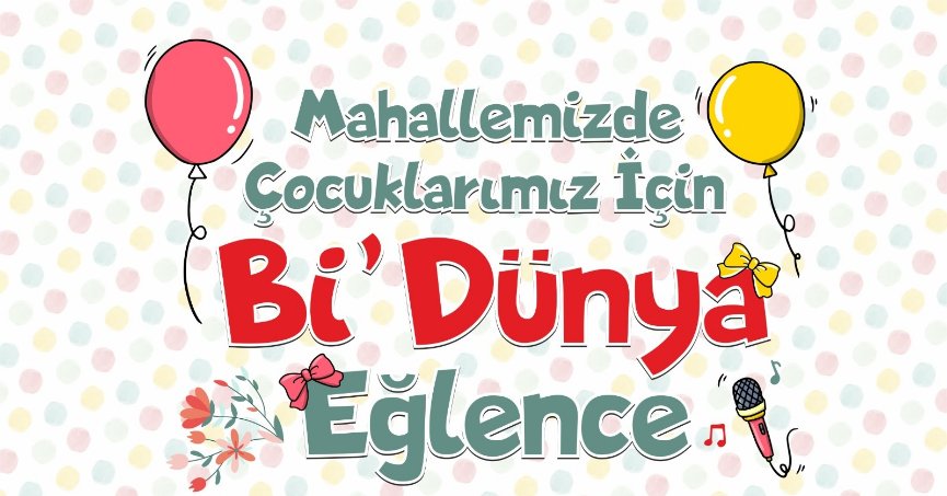 Gölcük’te çocuklar eğlenceye doyacak