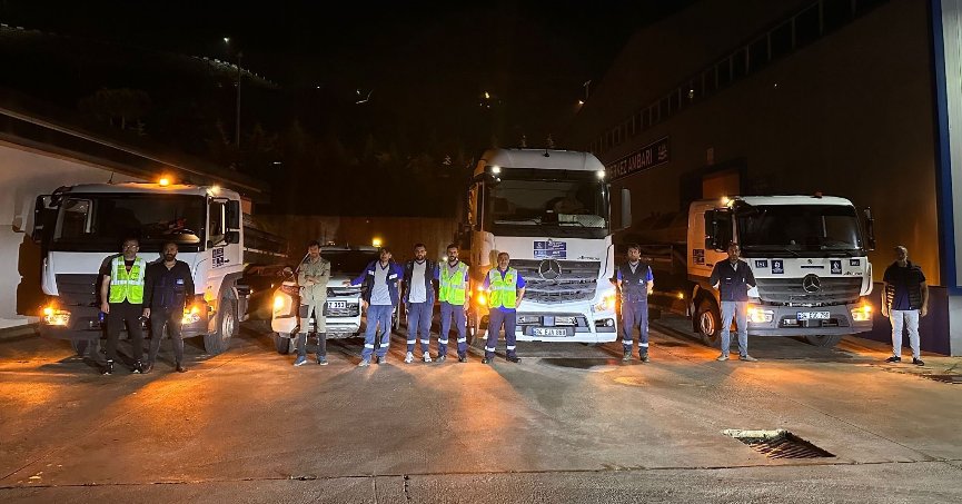 Bartın’daki sel felaketine  yardım için yola çıktılar