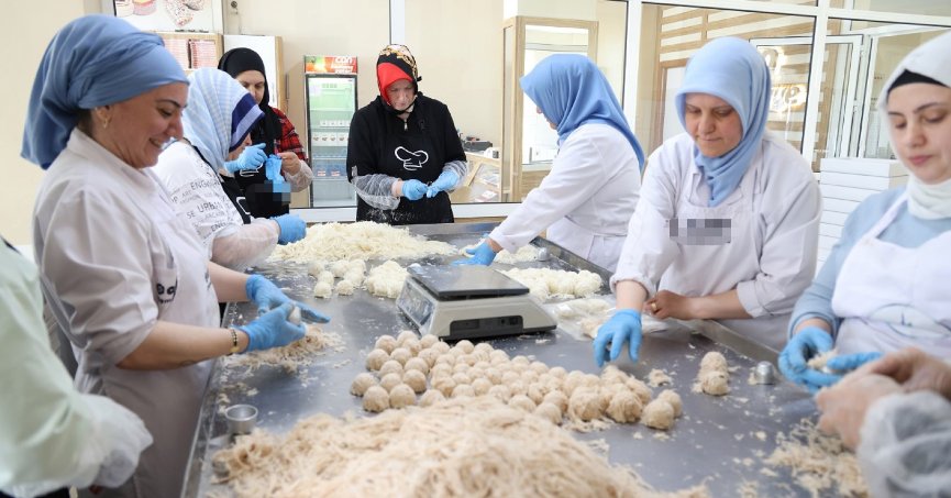 KO-MEK’tepişmaniye yapımını öğreniyorlar