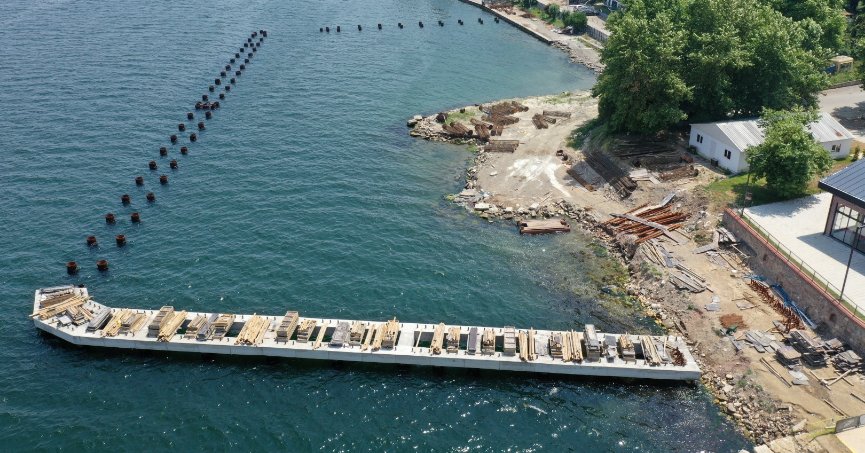 Değirmendere çekek yerinde hummalı çalışma