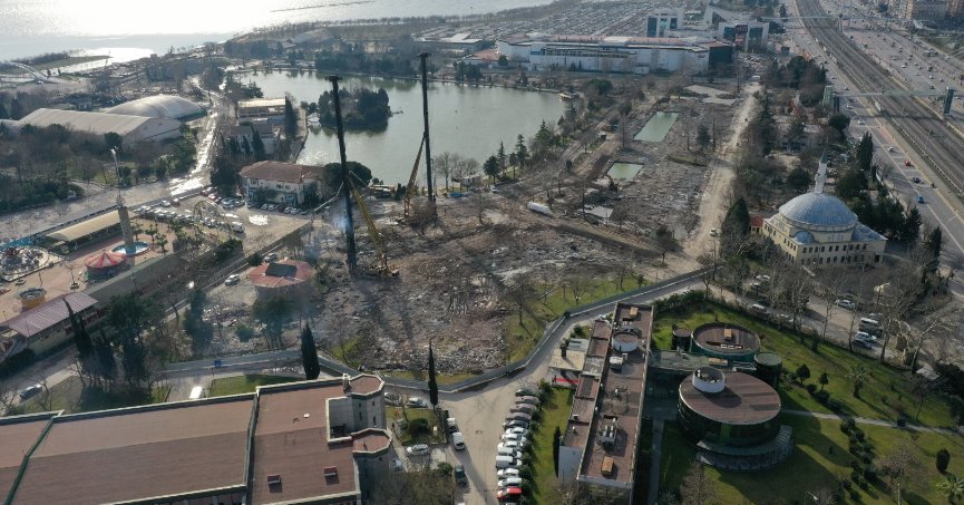 Fuarın millet bahçesine dönüşümü devam ediyor