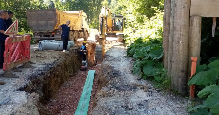 İSU, teleferik projesinin altyapı çalışmalarına başladı