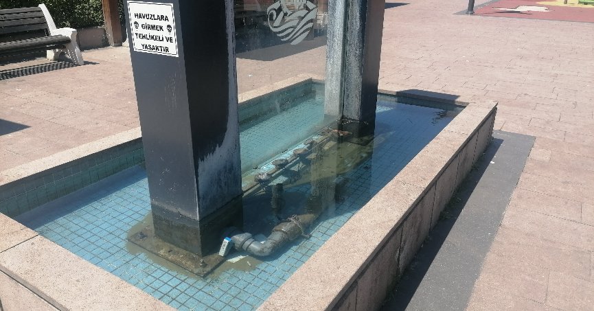 Süs havuzlarına bakım yapılmalı