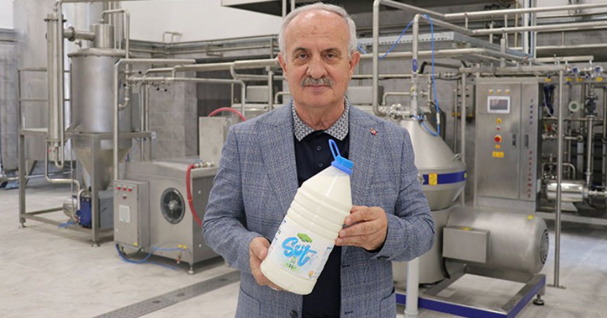 Belediyenin süt işleme tesisiyle üreticilere destek