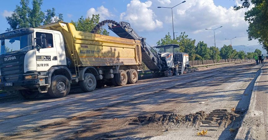 Ömer Türkçakal’da üstyapı yenilemesi