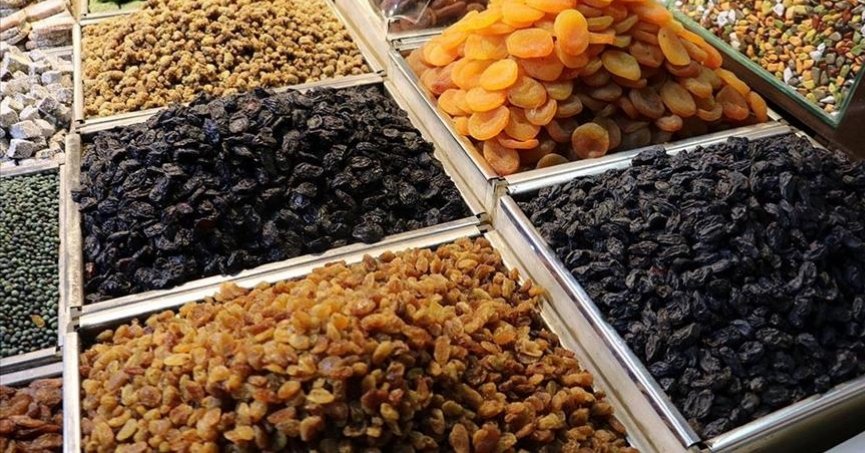 Yılın ilk yarısında 724 milyon dolarlık kuru meyve ihracatı