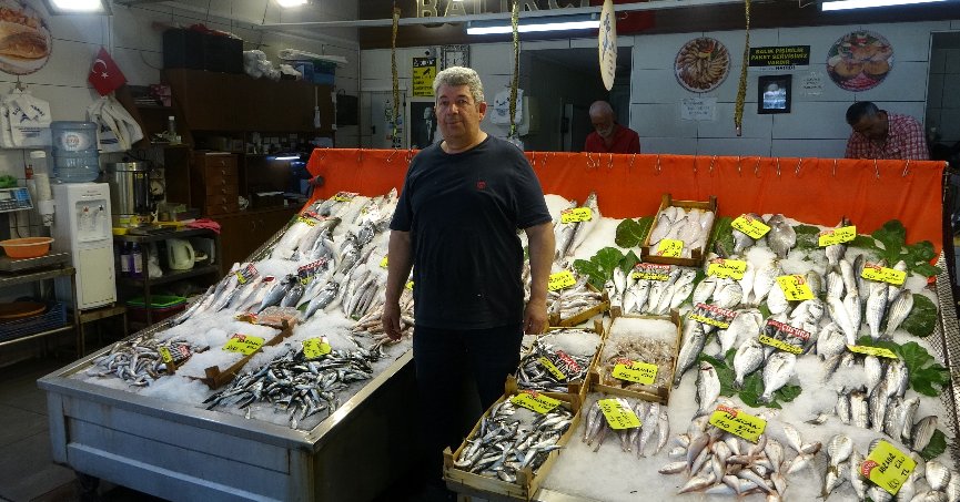 Sıcak havaya rağmen balık tüketimi azalmadı