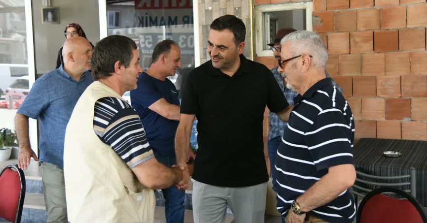 Başkan Özlü, gönüllere dokunuyor