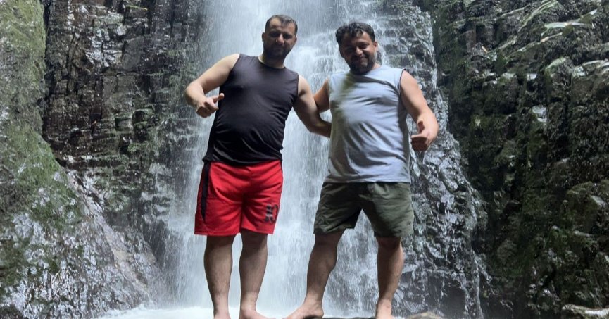 Gölcük’teki doğa harikası: Nüzhetiye Şelalesi