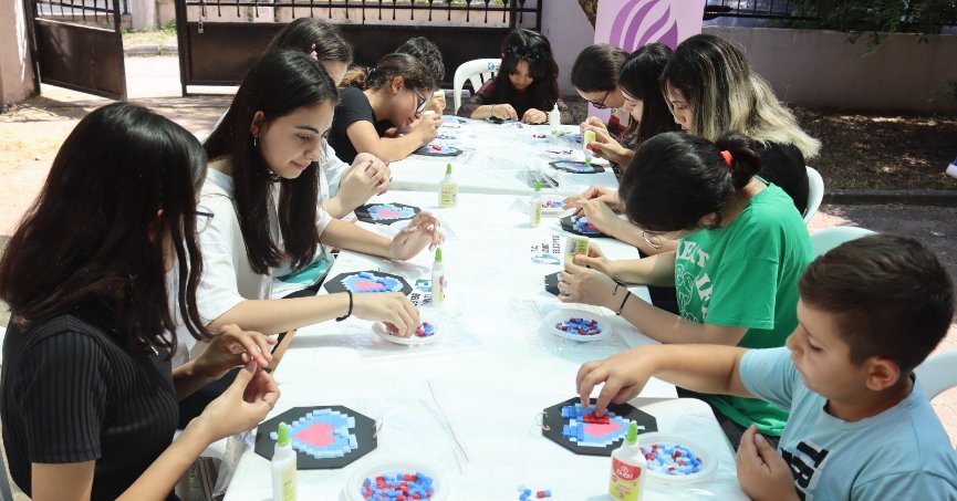 Öğrenciler workshopta becerilerini sergiledi