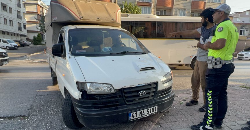 Pikapın çarptığı  kişi yaralandı