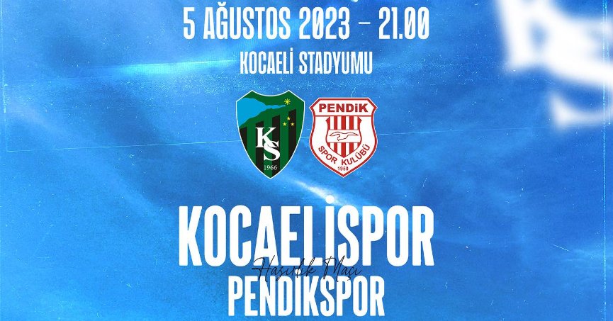 Sezon açılışı 5 Ağustos'ta