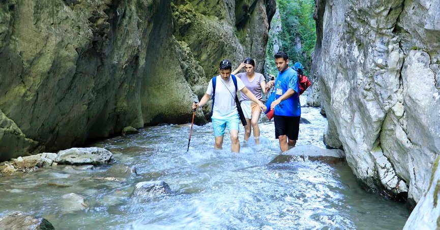 Serindere Kanyonu, doğaseverleri ağırlıyor