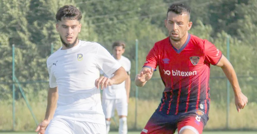 Derince özel maçı kazandı