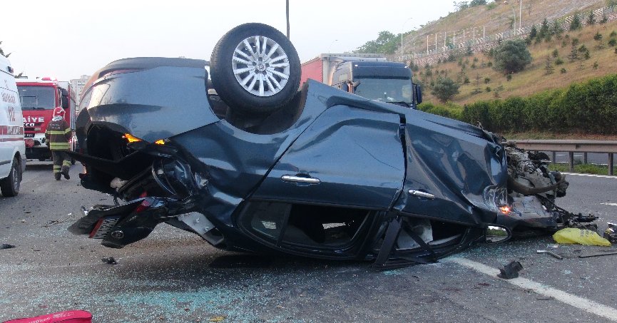 Cenaze dönüşü feci kaza