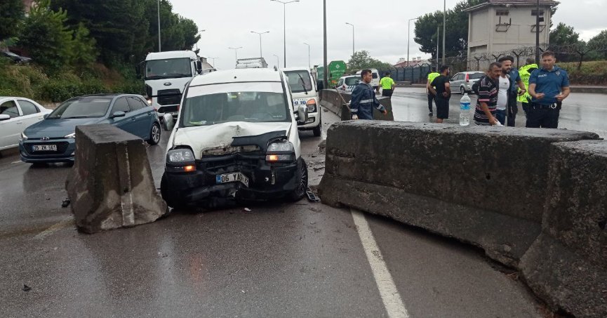 Gölcük’te kaza: 1 yaralı