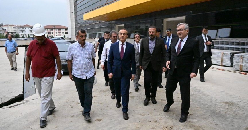 Vali Yavuz, yatırımları inceledi