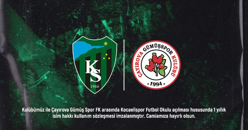 Çayırova Gümüşspor'la protokol imzalandı