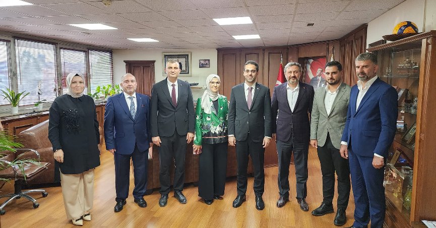 Serim, Sezer’e konuk oldu