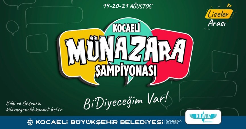 Büyükşehir’in Münazara Şampiyonası başlıyor