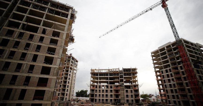Belediyelerin ruhsat verdiği bina sayısı yüzde 5,7 arttı