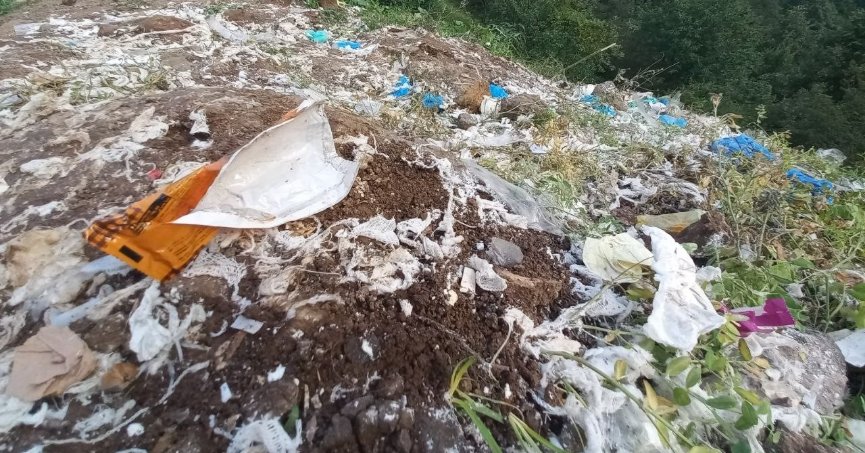 Atıkları ormana atan firmaya 812 bin TL ceza