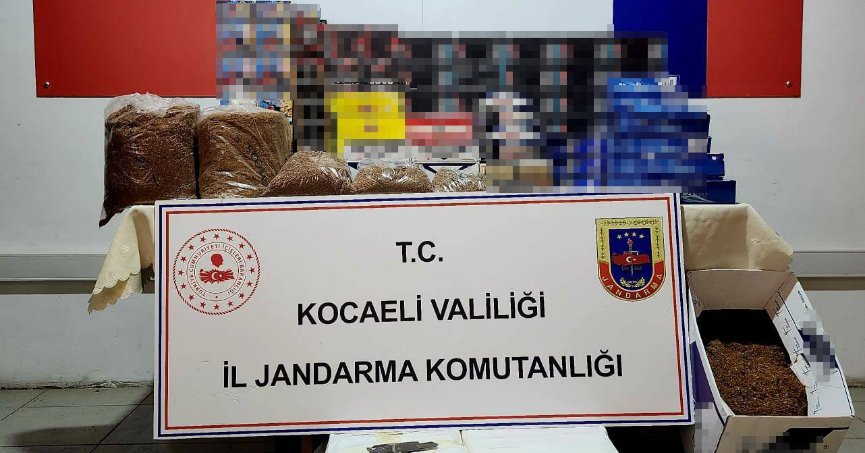 7 bin 180 dolu ve boş makaron ele geçirildi