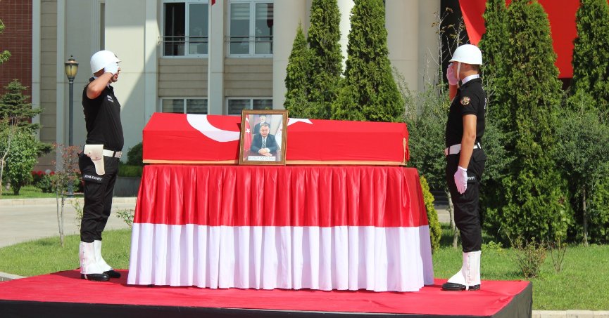 Kaymakam Özdemir’e veda töreni yapıldı