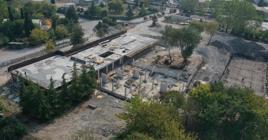 Engelsiz yaşam merkezi  yapım çalışmaları sürüyor