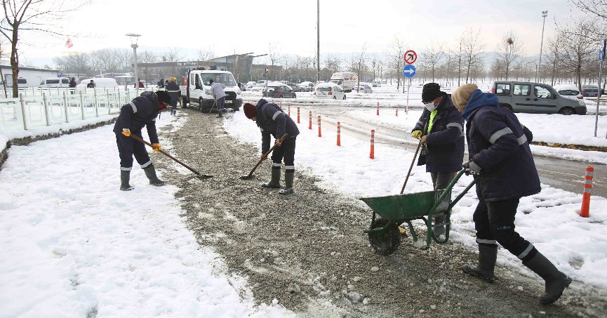 Büyükşehir kış sezonu için hazırlık yapıyor