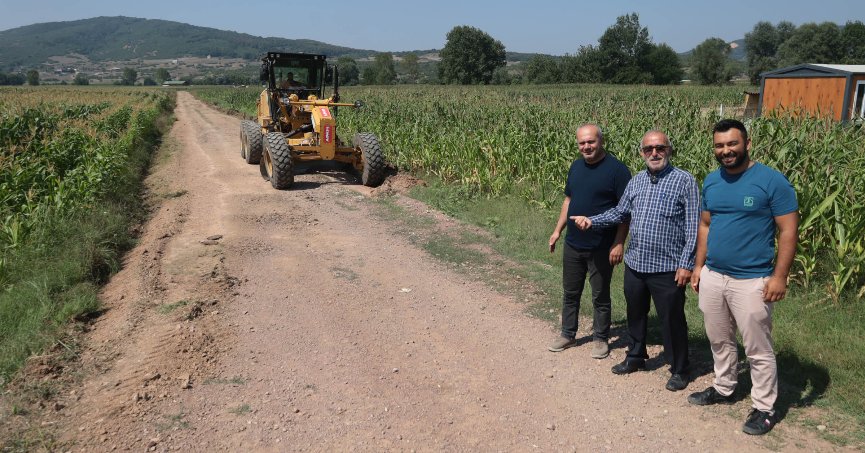 Kırsalda tarım arazilerine ulaşmak artık çok kolay