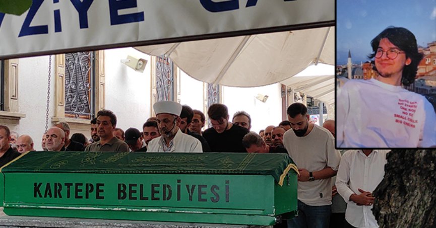 7. kattan düşen gence son veda