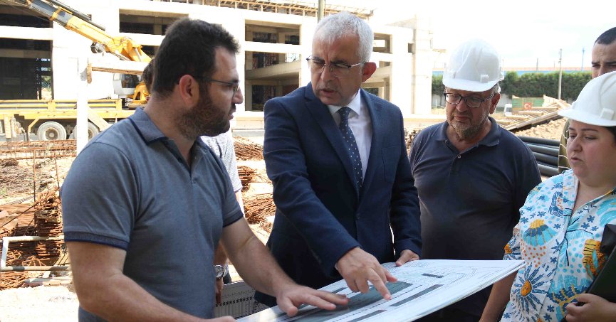 Gündoğdu, projeleri yerinde inceledi