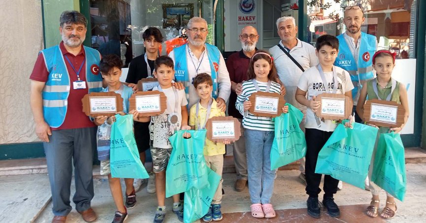 Çocuklardan örnek davranış