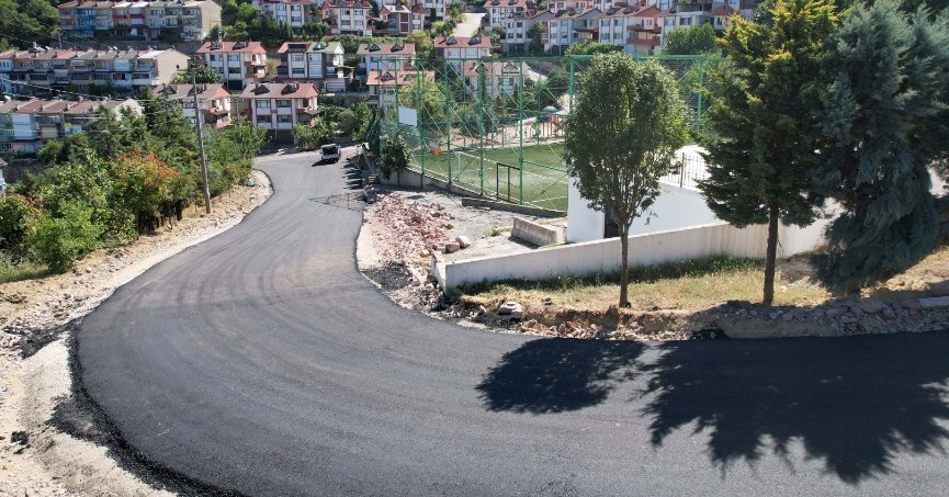 Ulaşlı Kazım Karabekir  Caddesi asfaltlandı