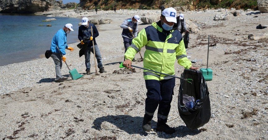 Dünya Temizlik Günü’nde Tütünçiftlik sahilinde etkinlik
