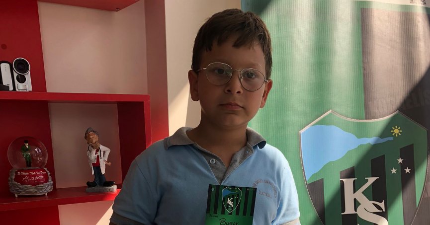 Burak Oğul sünnet oluyor