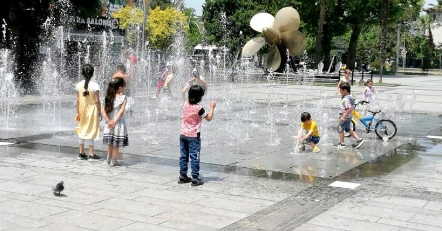 Süs havuzuna bakım gerekli