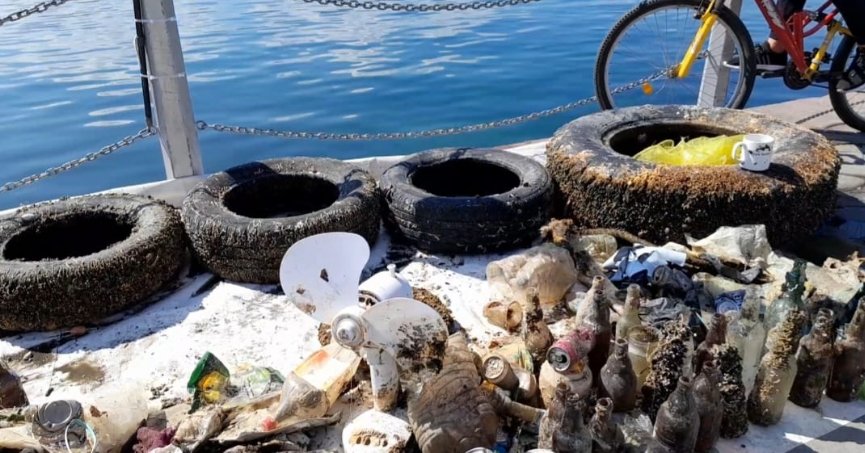 Dünya Temizlik Günü’nde 432 kilo atık toplandı