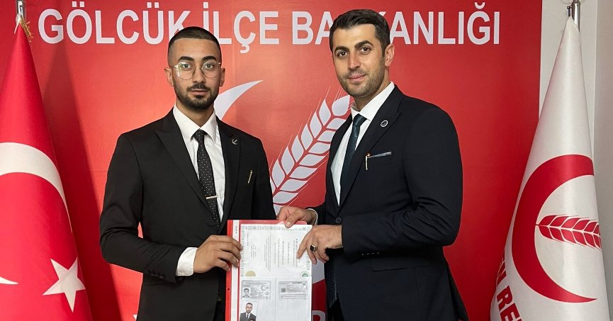 YRP Gölcük’te ilk başvuru gençlerden