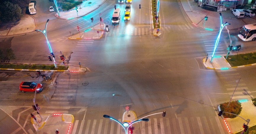 Yaya güvenliğinde LED’li sistem devrede