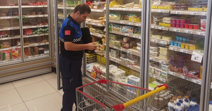 Zabıta tarihi geçmiş  ürünlere el koydu